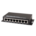 Switch de poe reverso de 8 portas para acesso em banda larga